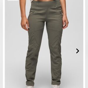 PrAna Koen Pant Leaf Green Size XL  Waistband Pants Womens Regular Inseam